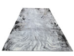 Modern Machine Made Grey And Black Carpet - 290 x 200 CM - Image 2