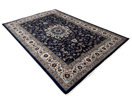 Navy Machine Made Carpet