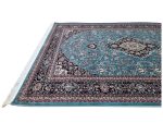 Beautiful Nain Machine Made Blue Carpet - 230 x 160 CM - Image 4