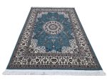 Gorgeous Nain Machine Made Blue Carpet - 230 x 160 CM - Image 2