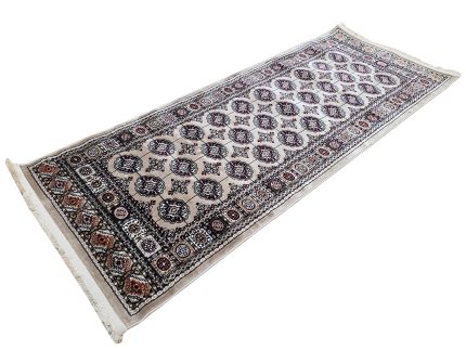 2 meter Beige bukhara Runner