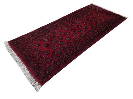 2 Meter Red Afghan Runner