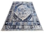 Stunning Turkish Machine Made Navy | Grey Carpet - 230 x 160 CM - Image 2